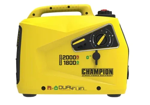 Иверторный генератор двухтопливный CHAMPION 2000 Вт ( газ/бензин) безшумный Днепр