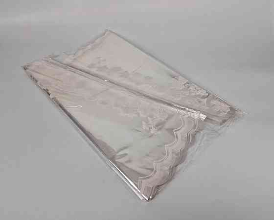 Упаковка конус под цветы h60/14низ/56верх(100шт) Белые цветы 170 (1) (100 шт) Харьков