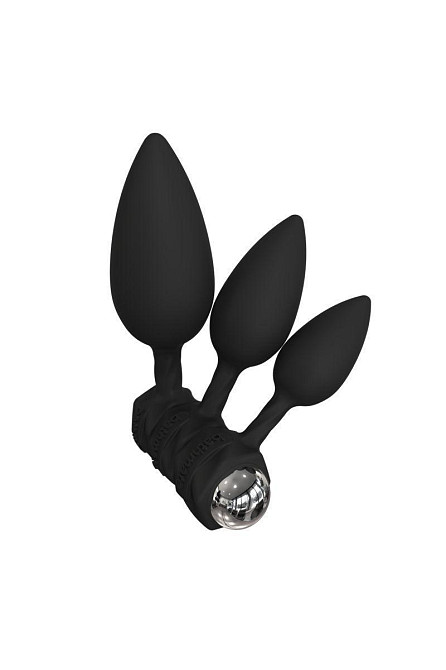 Набір анальних вібропробок Bathmate Anal Training Plugs VIBE, діаметр 2,5 см - 3,1см - 3,8см Sex Aura Київ - фото 3
