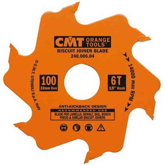 Пила для шпонки (lamello) CMT 100х22х6 К3.96х3.1/3.9 (240.006.04) Одесса