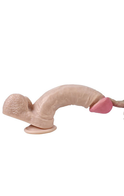 Фаллоимитатор Wolf King Lifelike Rubber Dildo на присоске телесный Sex Aura Киев - изображение 5