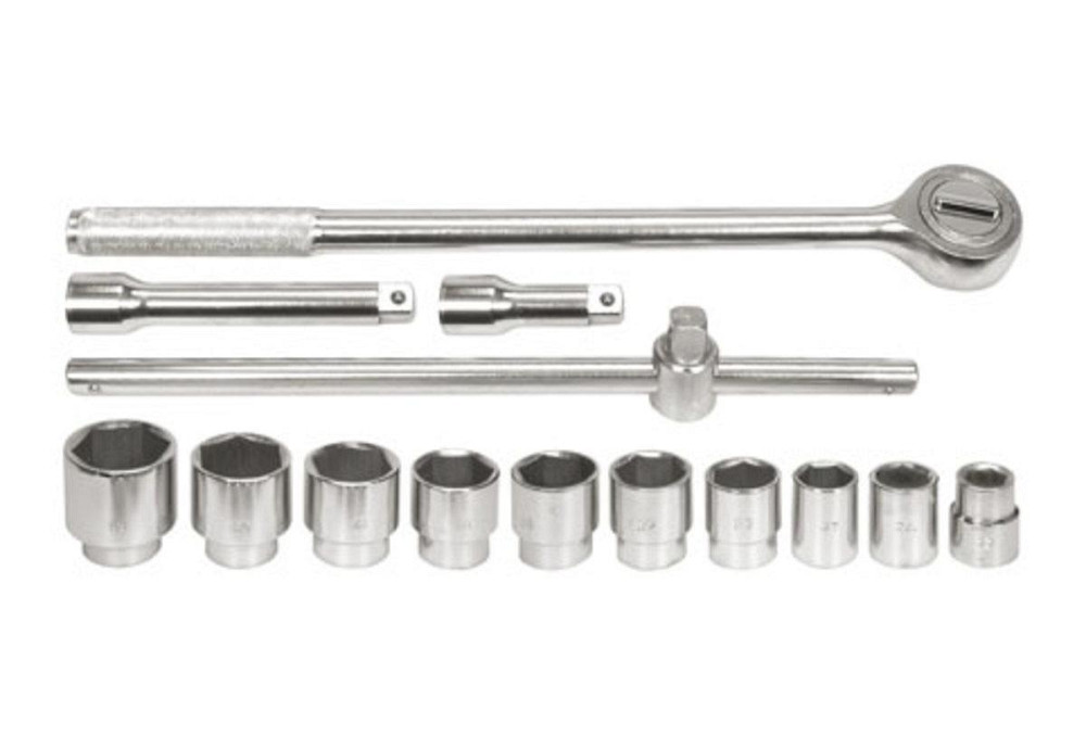 Набір головок торцевих VOREL : квадрат 3/4