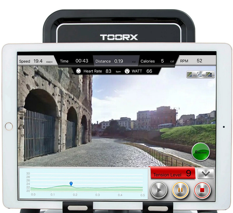 Горизонтальний велотренажер Toorx Recumbent Bike BRXR 300 (BRX-R300) Київ - фото 9