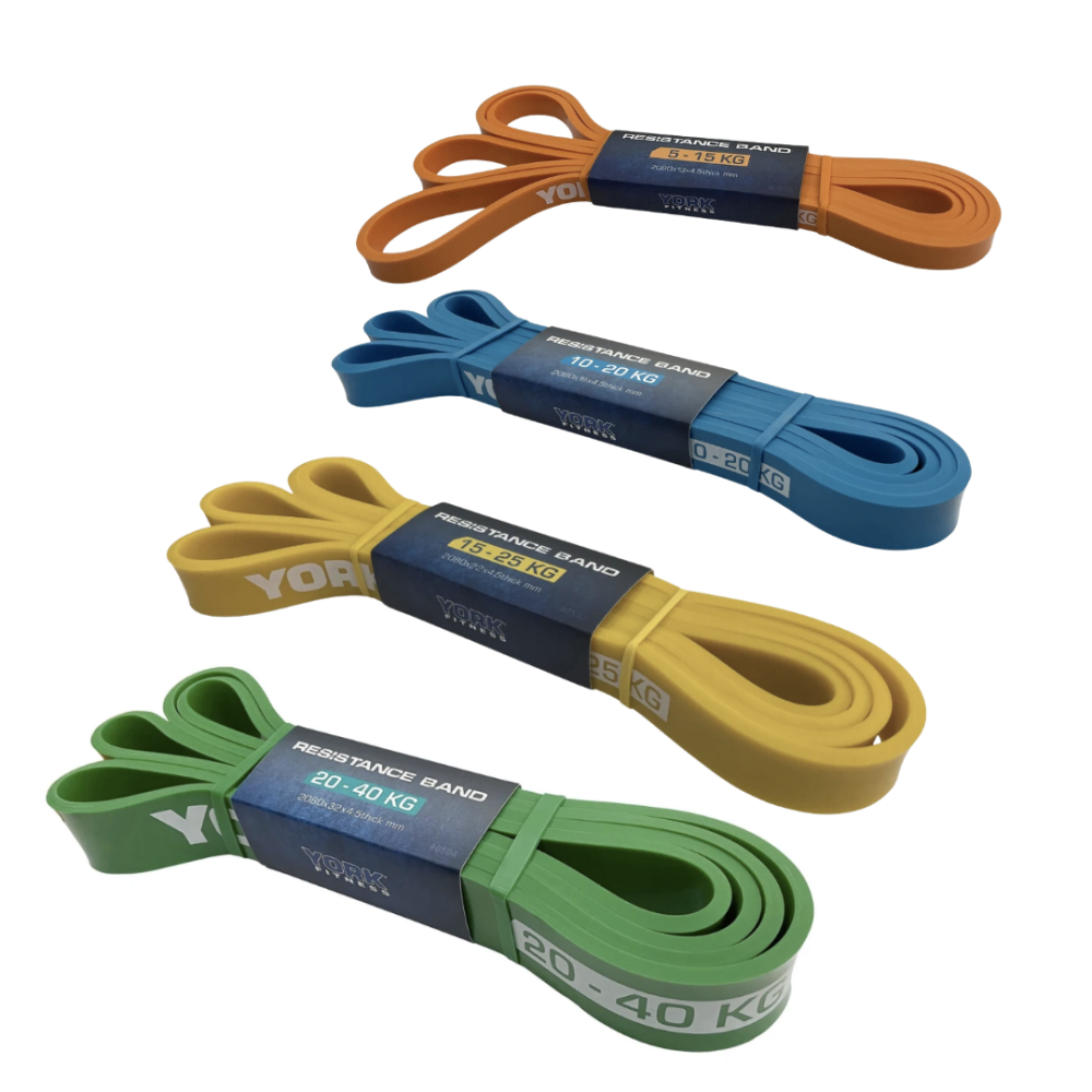 Набір резинок для фітнесу York Fitness 4 шт (5 - 40кг) Киев - изображение 8