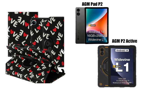 Чехол Spinner360 для планшета AGM Pad P2, P2 Active, цвет Art-Premium Киев