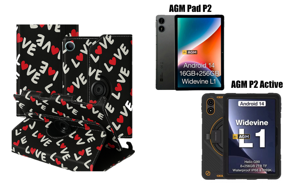 Чехол Spinner360 для планшета AGM Pad P2, P2 Active, цвет Art-Premium Киев - изображение 1