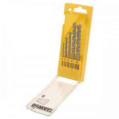Набір свердл DeWALT по кирпичу, 5шт, d=4,5,6,8,10мм. (DT6952) Вінниця