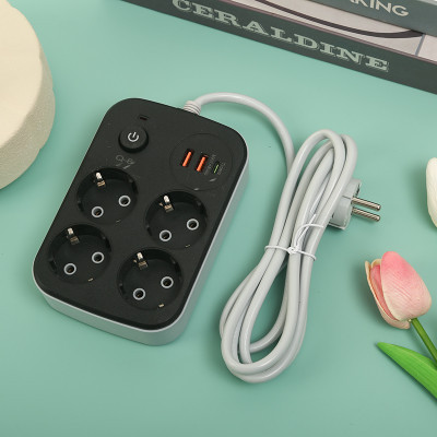 Мережевий фільтр живлення XoKo XK-SP-4-2-1-BK Вінниця - фото 2