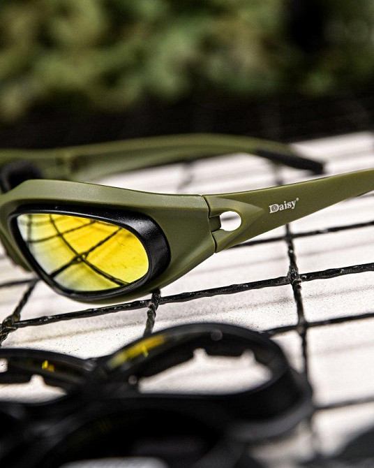 СОЛНЦЕЗАЩИТНЫЕ ОЧКИ ТАКТИЧЕСКИЕ Daisy   ПП7822 Одесса - изображение 7