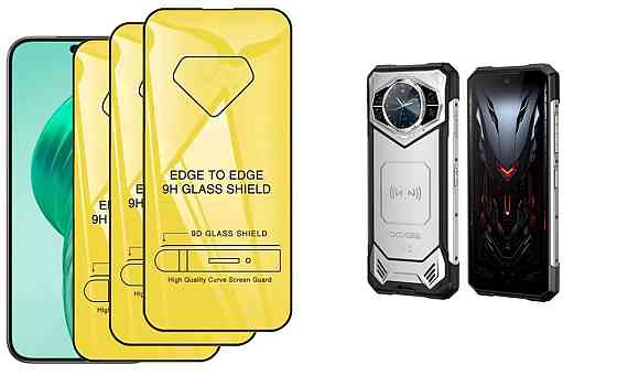 Защитное стекло DefenzoGlass для DOOGEE S200, DOOGEE S200X – двойная прочность Киев