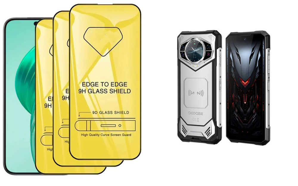 Защитное стекло DefenzoGlass для DOOGEE S200, DOOGEE S200X – двойная прочность Киев - изображение 3
