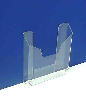 Карман буклетница EKOSTAR 120х140 верт 25мм, 1,5мм ПЭТ Киев