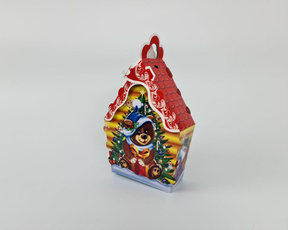 Коробка під цукерки No244 (600 г) new Ведмежатко з подарунком (25 шт.) Харків - фото 3