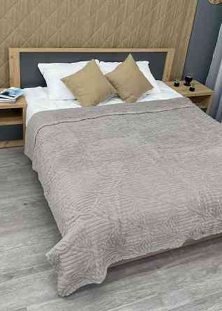 Плед 200х230 см (+-10см) "Косичка" колір сірий (87-341) Київ