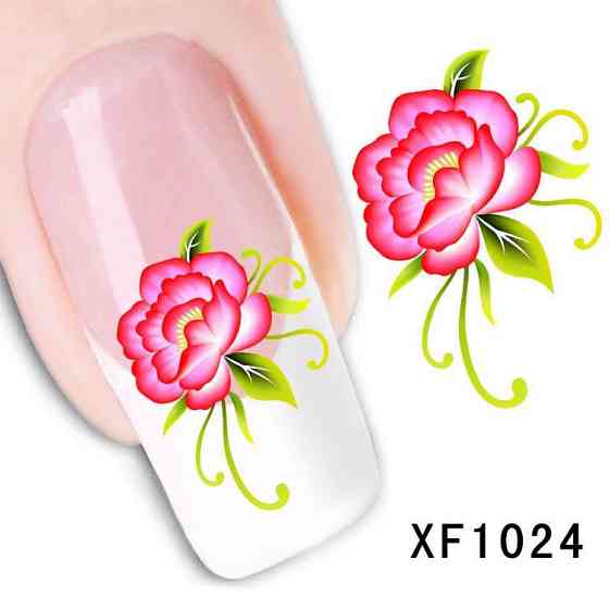 Наклейки для ногтей XF1024 Киев