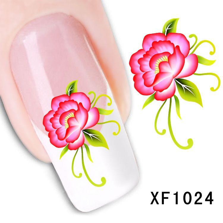 Наклейки для ногтей XF1024 Киев - изображение 1