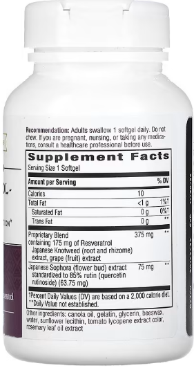 Ресвератрол Nature's Way Resveratol-Forte 175 мг 60 капс Киев - изображение 2