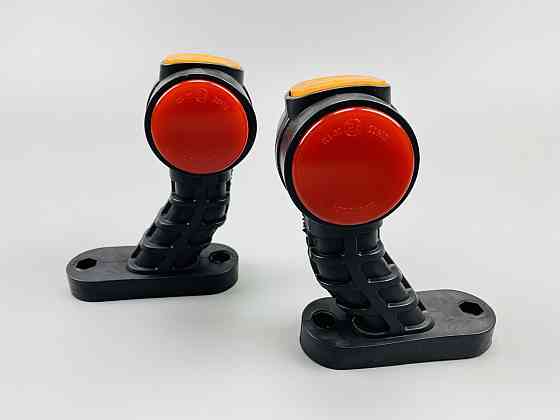 Світлодіодні 3-сторонні габаритні вогні для причепа двостороння габаритна фара задня фара 1 шт Мукачево