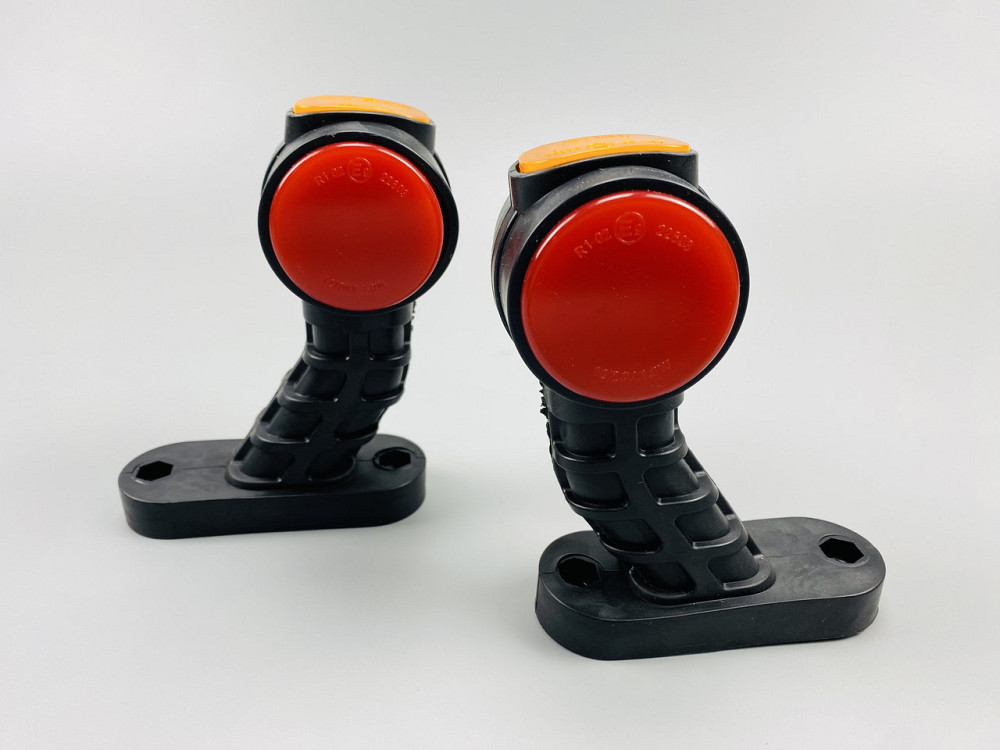 Світлодіодні 3-сторонні габаритні вогні для причепа двостороння габаритна фара задня фара 1 шт Мукачево - фото 4