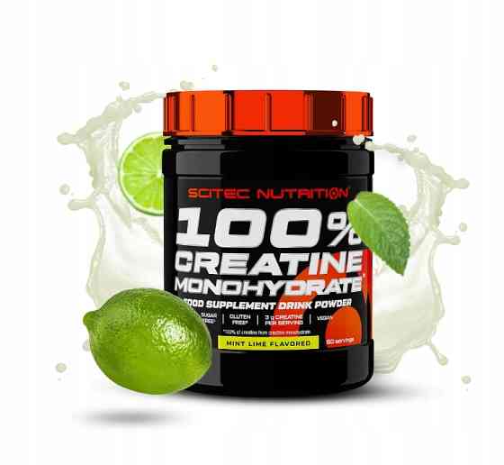 Creatine monohydrate 100% 300 gr (Mint-lime) Луцьк