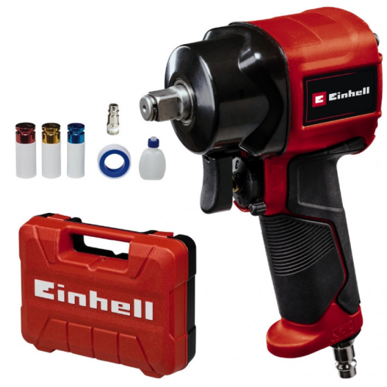 Професійний гайковерт пневмичний Einhell TC-PW 610 Compact : 610 Hm, 142 л/хв, пневмо гайковерт 4138965 Київ