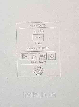 Шпалери вінілові на флізеліні Grandeco Universe 5 квіти півонії великі яскраві бордові сині на сірому Київ