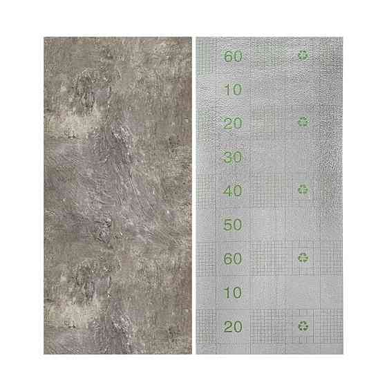 Самоклеюча вінілова плитка в рулоні 600х3000х2мм Сірий мармур Глянсова SW-00001286 Київ