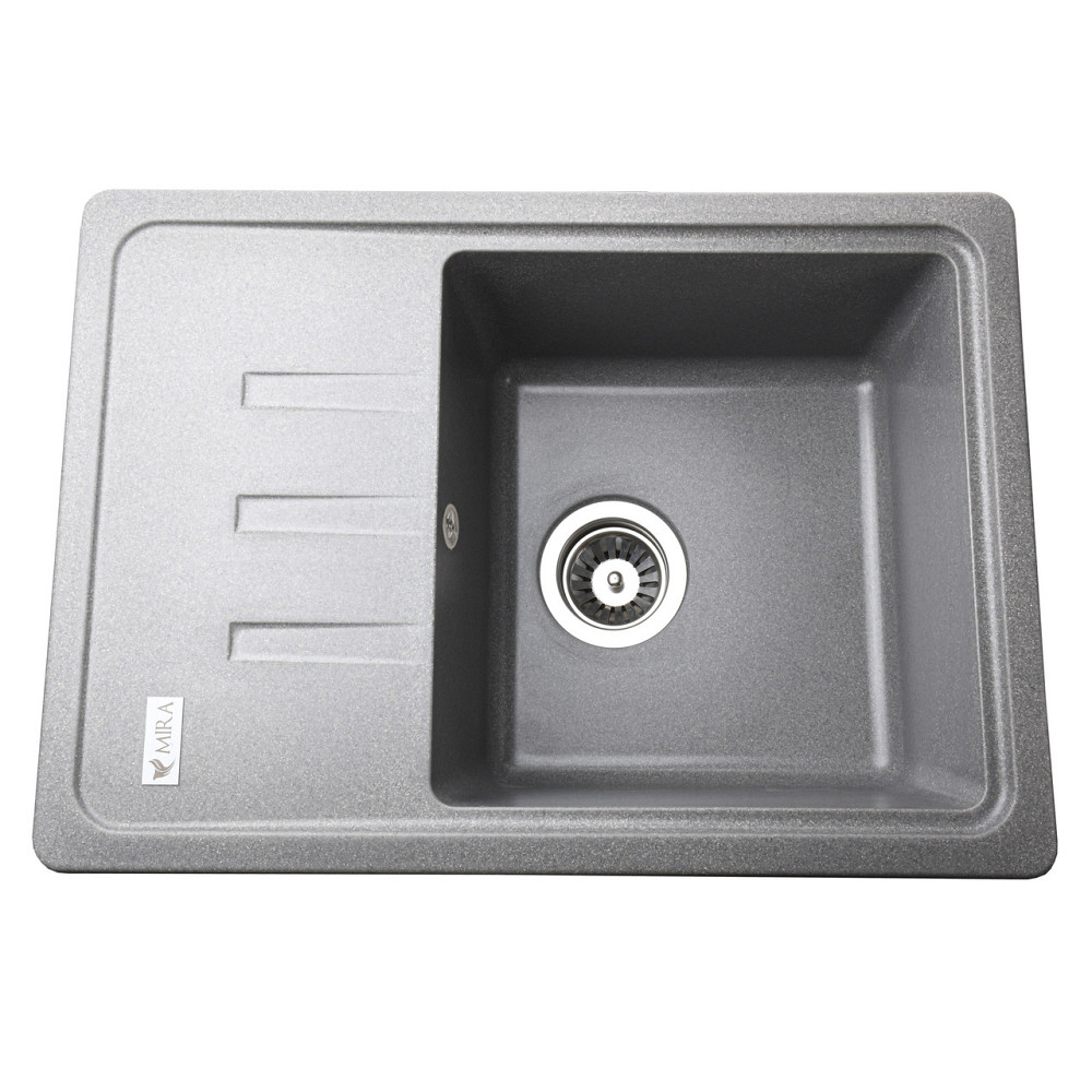 Гранитная мойка Mira MONTI серый 620 х 435 мм (000028977) Киев - изображение 1