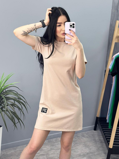 Летнее платье мини 