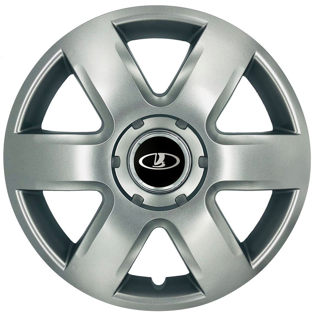 Автомобильные модельные колпаки R15 Lada 337 4шт, SJS, серебряные Киев - изображение 1