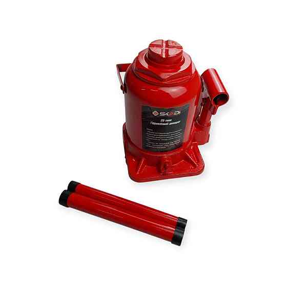 Домкрат гідравлічний 20 т low, 185-345 мм, 8 кг, brand box Мукачево