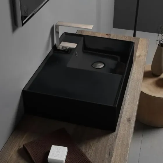 Раковина  Scarabeo Teorema 2.0 60Cm 511735BK Киев