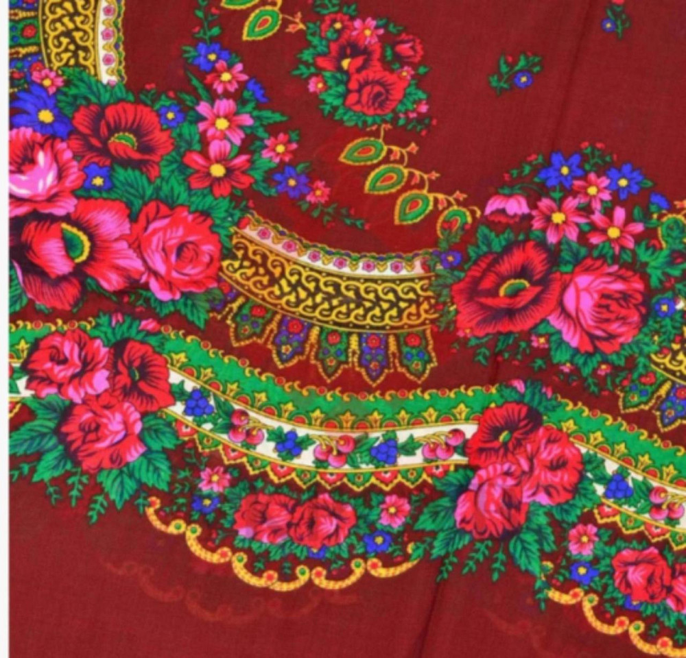 Платок на голову в украинском стиле Киев - изображение 2