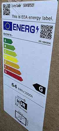 Телевізор Sony OLED 48A90K Google TV. Київ