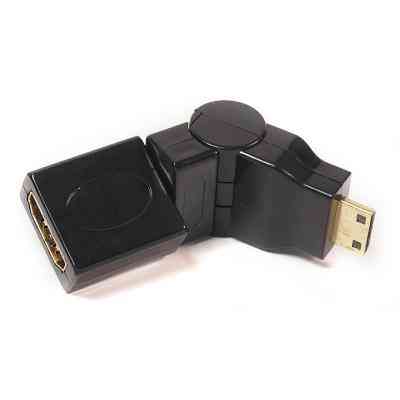 Переходник mini HDMI AM to HDMI AF PowerPlant (KD00AS1300) Винница