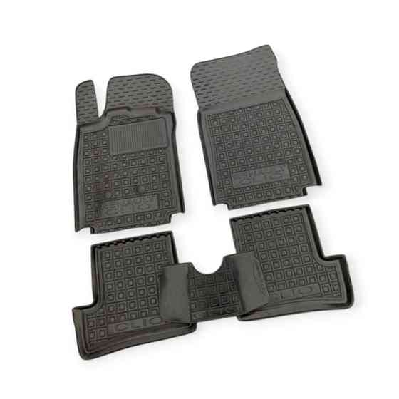 Килимки Рено clio iii 2005-2012 (3дв.) хетчбек борт 2,5см, з перемичкою салону Мукачево