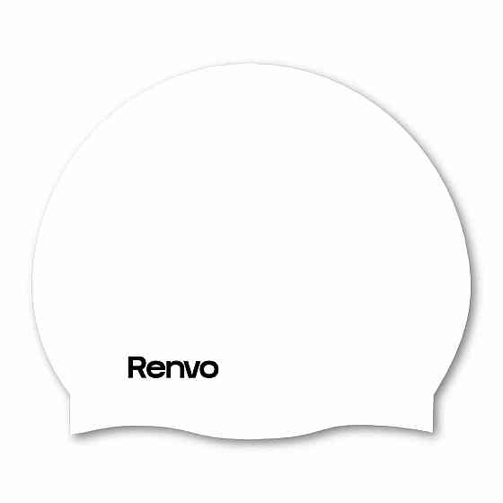 Доросла Шапочка для плавання Renvo Keles Уні Білий OSFM (2SC100-03) Київ