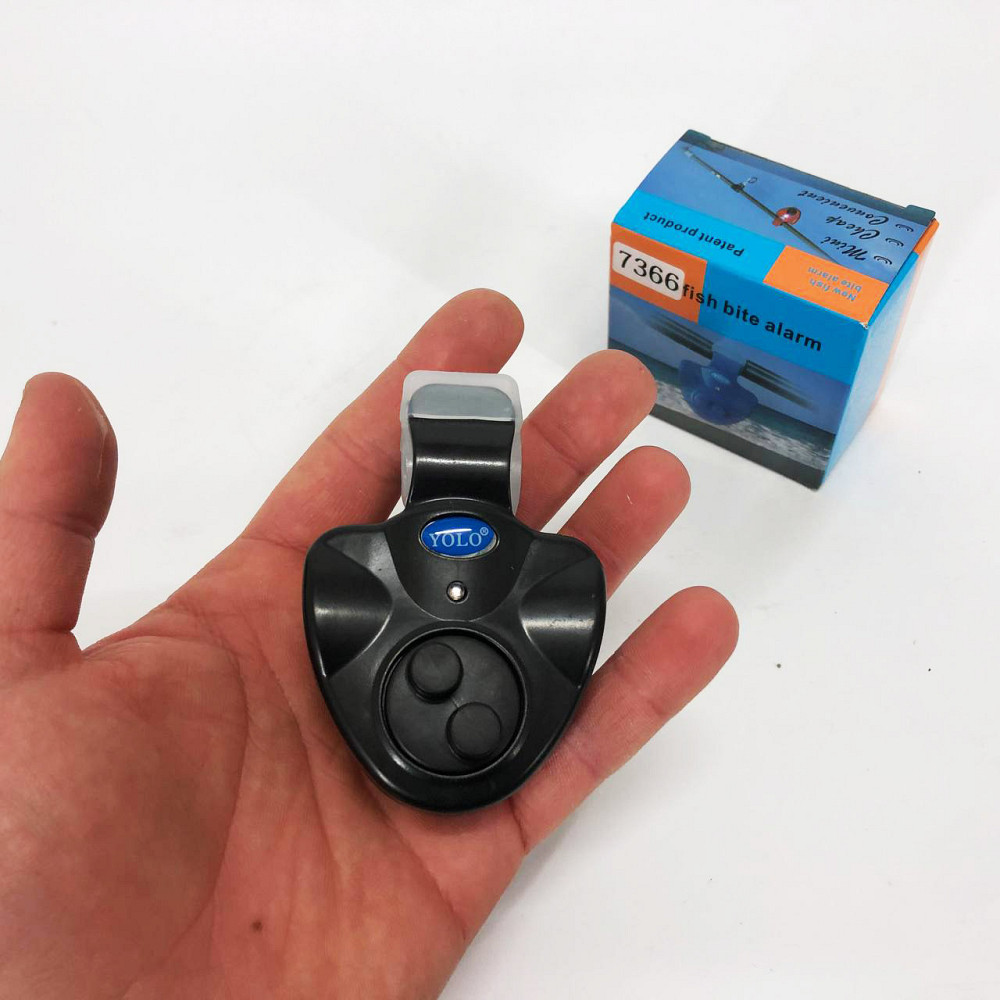 Електронний сигналізатор клювання Yolo на вудку світлозвук IB-44 Львів - фото 9