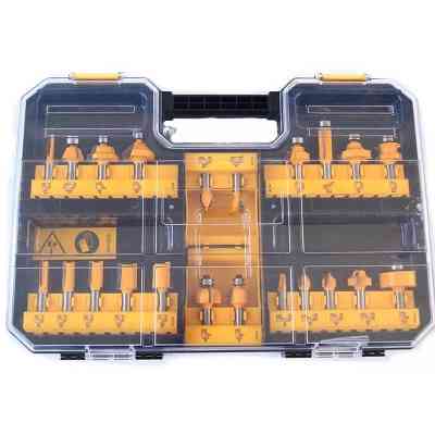 Набор фрез DeWALT диаметр хвостовика 8 мм, 22 шт. (DT90017) Винница