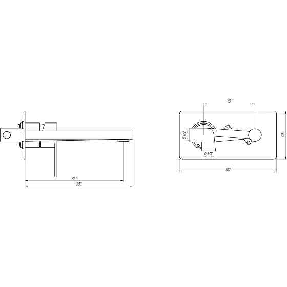 Змішувач для умивальника TOPAZ SARDINIA TS 08205-H20 Тернопіль