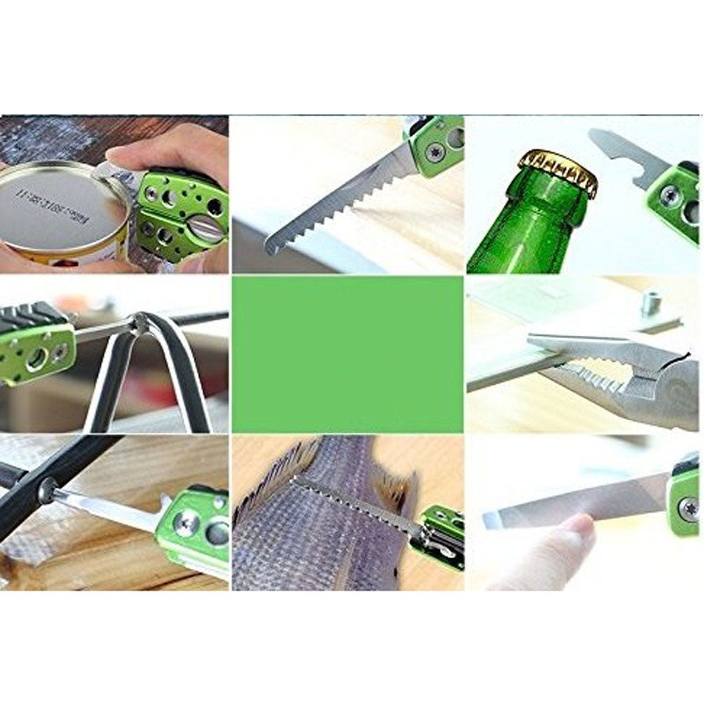 Пасатижі багатофункціональні складні "Multi Tool" 11в1 (ніж, відкривачка, пила, надфіль, викрутки SL Одеса - фото 5