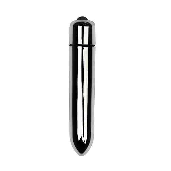 Вибропуля - X-Basic Bullet Long 10 speeds Silver Sex Aura Киев