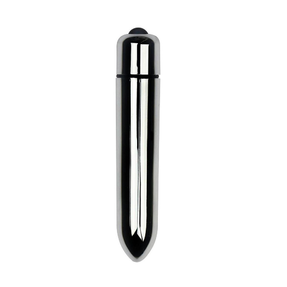 Вібропуля - X-Basic Bullet Long 10 speeds Silver Sex Aura Київ - фото 1