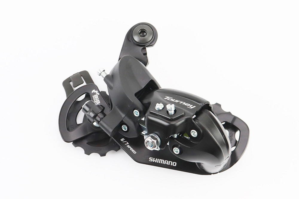 Перемикач ланцюга задній 6/7зв. кріпл. болт, чорний Tourney RD-TY300 Київ - фото 1