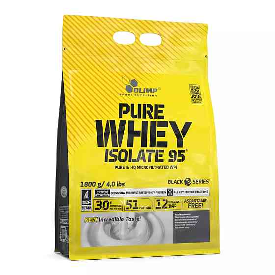 Протеин Olimp Pure Whey Isolate 95 1800 г, шоколад Луцк