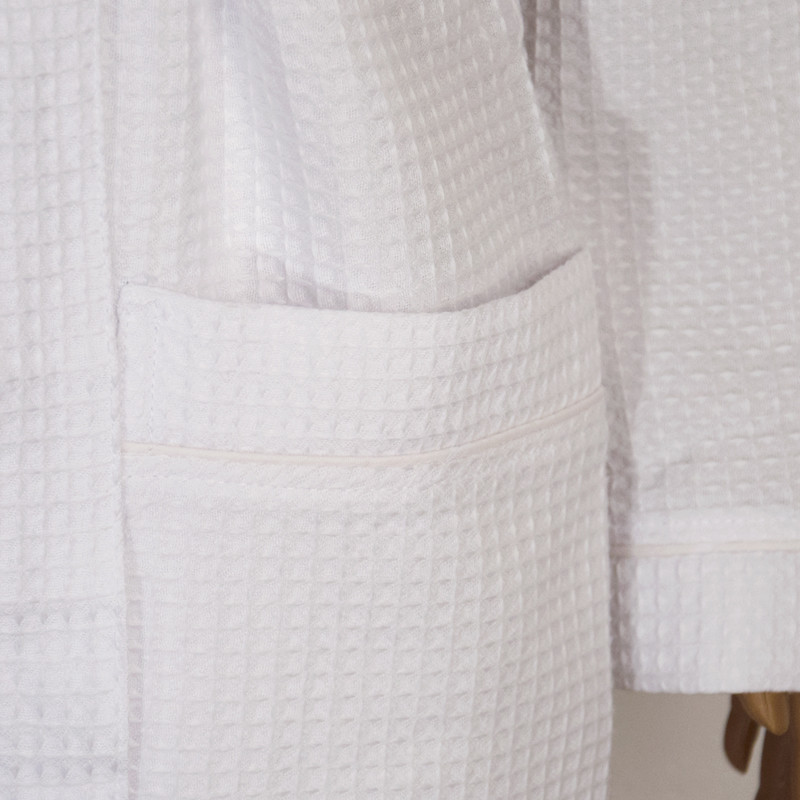 Халат вафельний ЛЮКС білий, Розмір халата 60-62 Київ - фото 3