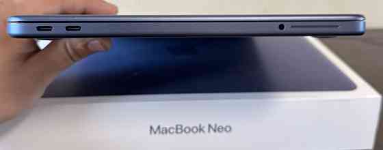 Open Box!New!Макбук Apple MacBook Neo A18 Pro 8GB 256GB Indigo. Харків