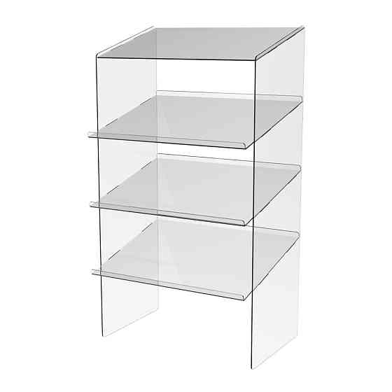 Підставка вітрина EKOSTAR під батончики настільна 3 полки 400х250х736 Київ