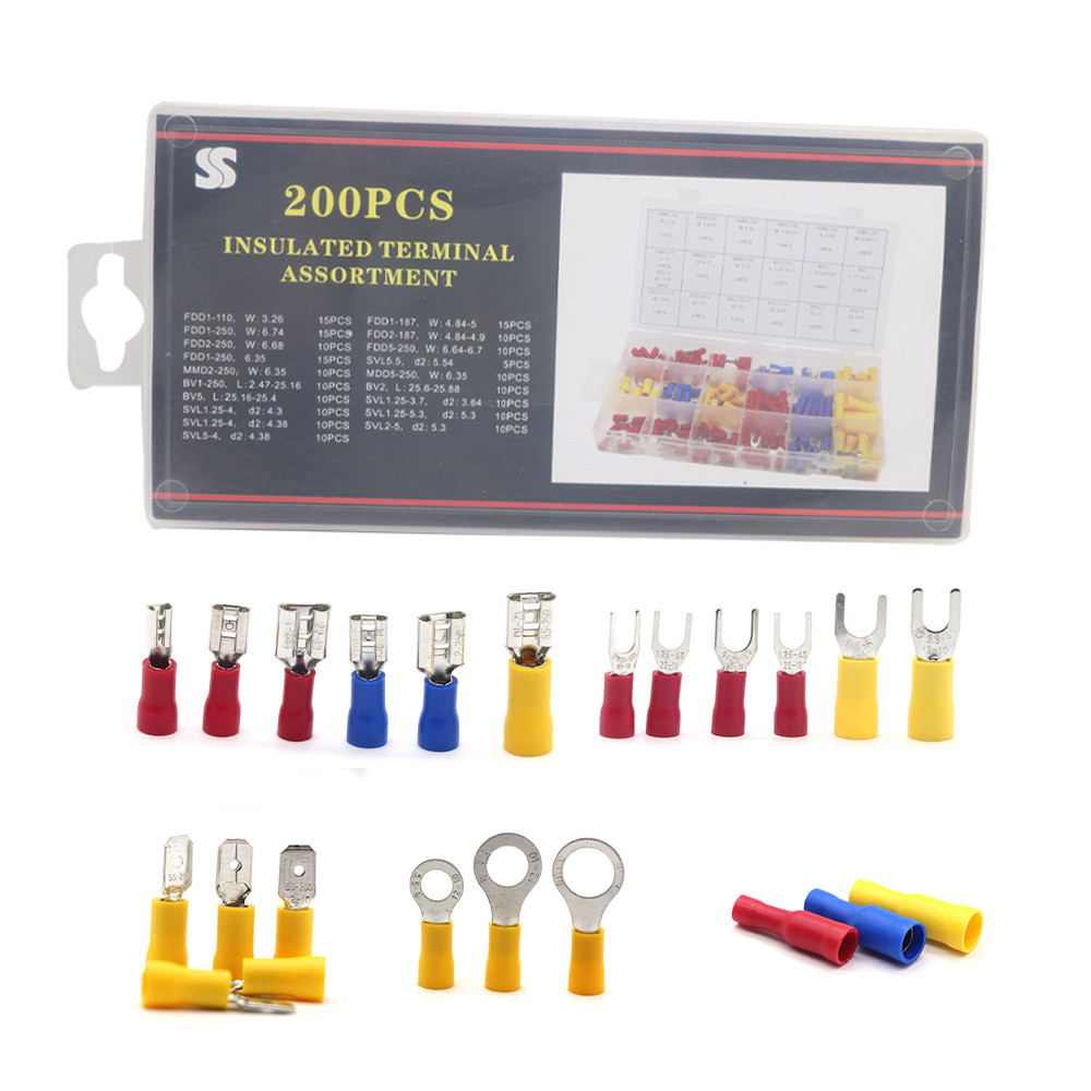 Набір клем із ізоляцією 200 шт. (18 видів клем) Мукачево - фото 9