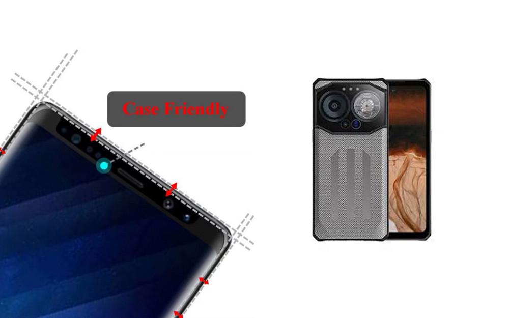 Захисне скло HyperGlass Pro для Oukitel IIIF150 B3, F150 B3 Pro – максимальна чутливість та захист Київ - фото 4